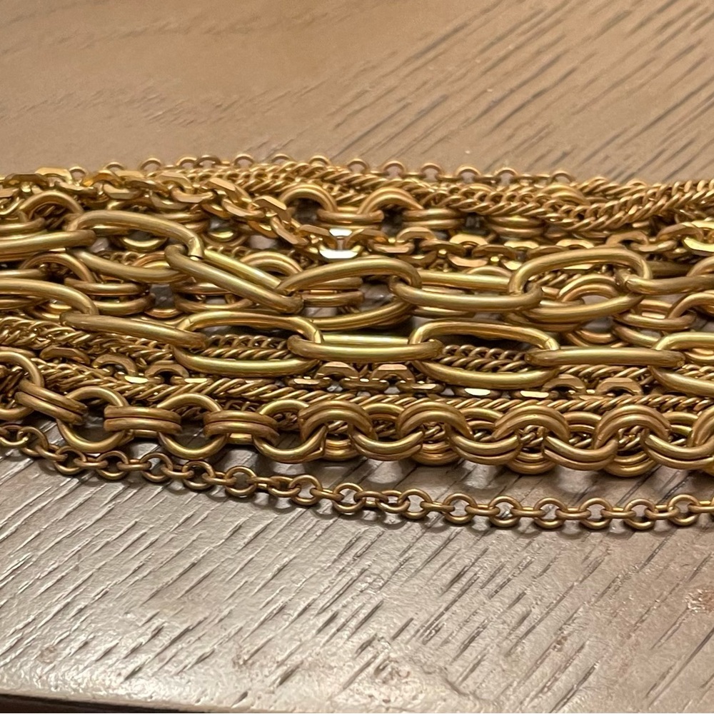 Stephen Dweck multi strand bronze bracelet